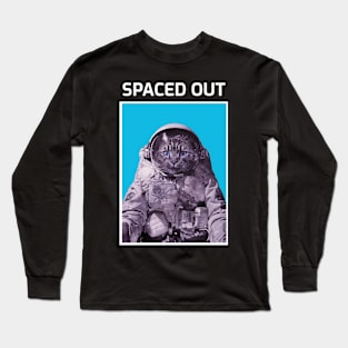 SPACED OUT CAT Long Sleeve T-Shirt